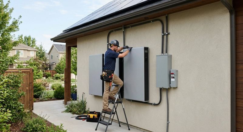 Powerwall Installation project example