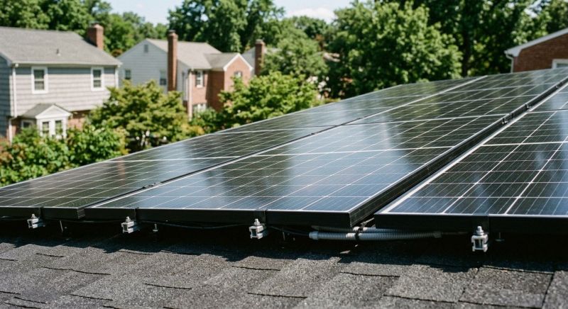 Solar Panels Installation project example